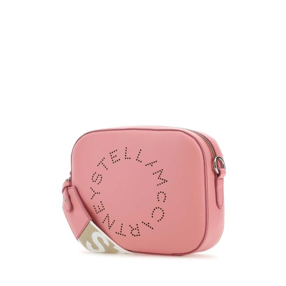 STELLA McCARTNEY Pink Alter Mat Mini Stella Logo Crossbody Bag - Picture 2 of 2